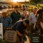 Minnesota horse racing, horsemen helping horsemen, Canterbury Park, Minnesota horse industry, Thoroughbred racing, horse racing advocacy, equine industry, Minnesota agriculture, horse owners and trainers, MNHBPA